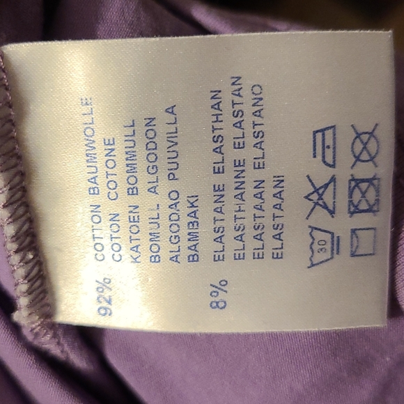 Burberry purple (mauve) colour tank top (pre-loved) - Picture 5 of 6